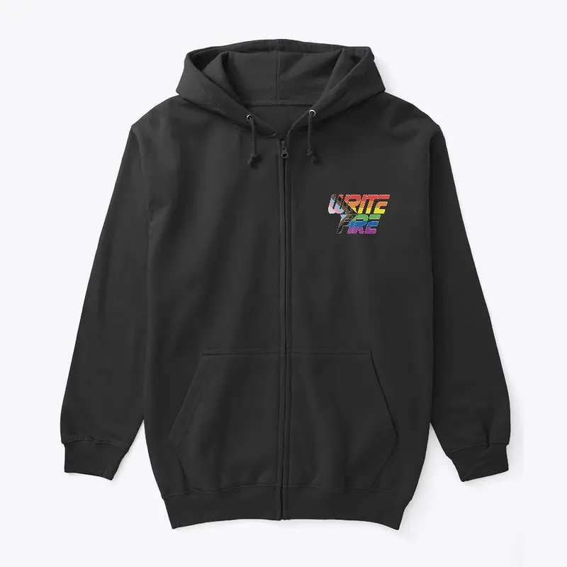 Write Fire Zip Hoodie