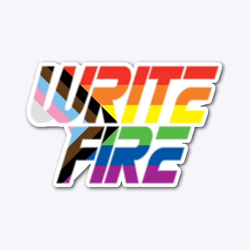 Write Fire Sticker